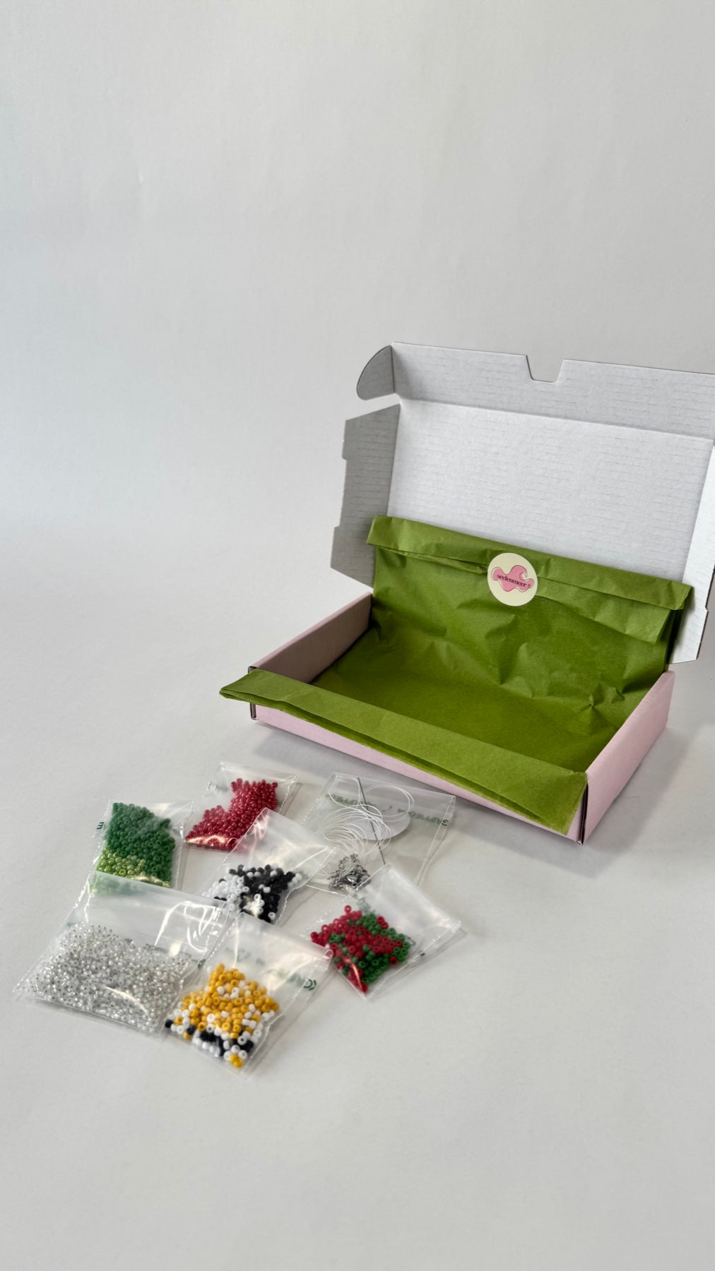Materialien und Perlen des XXL-Sets