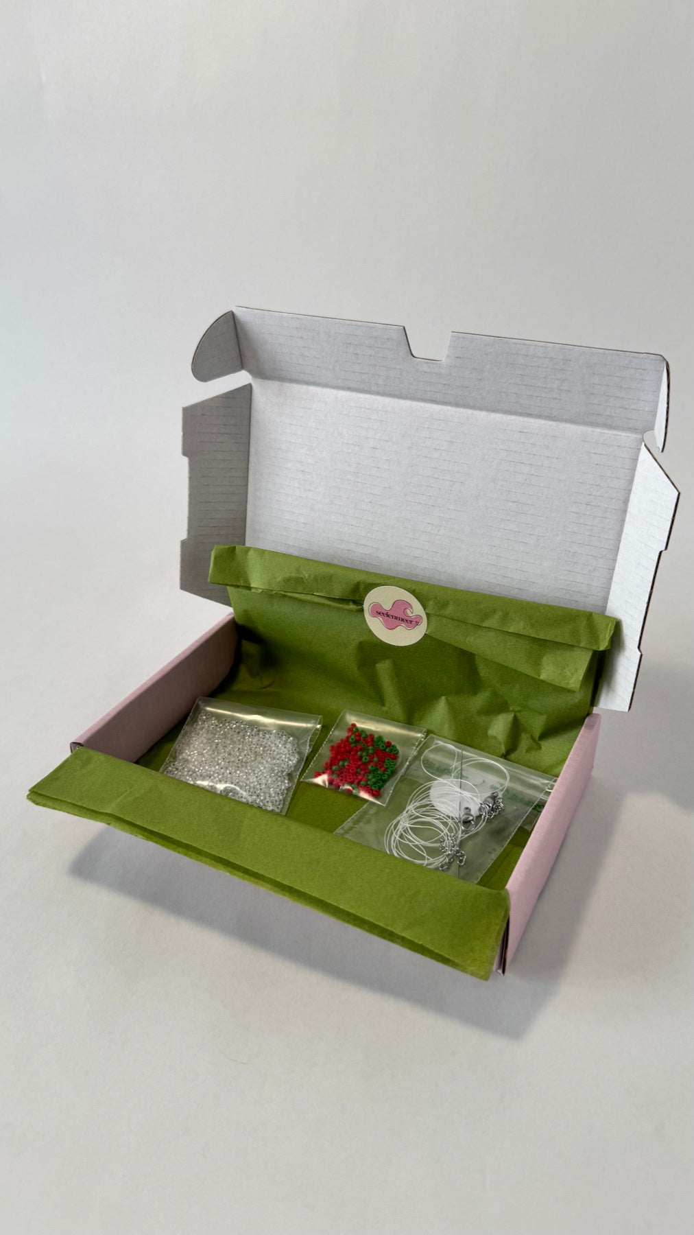 Kirsch-Kette als DIY-Set – Produktfoto 3 von 4